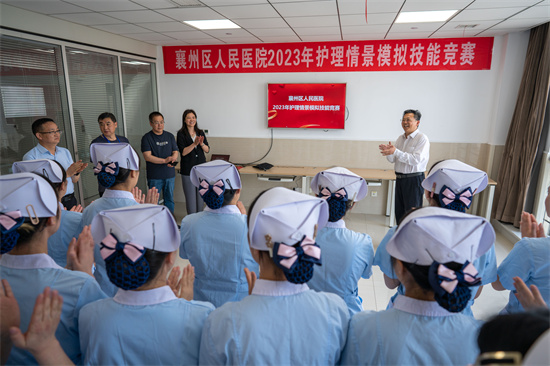 【5·12護士節(jié)】我院舉行護理情景模擬技能大賽